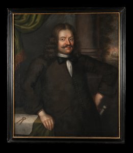 Capitán de fragata Hindrik Piper [Retrato de hombre] de David Klöcker Ehrenstrahl