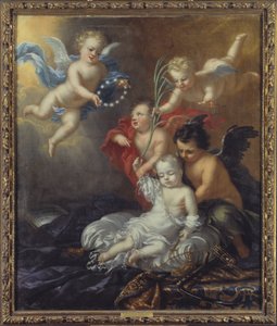 Ulrik (1684-1685), príncipe de Suecia, alegoría de su muerte de David Klöcker Ehrenstrahl