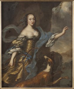Princesa Anna Dorothea de Holstein-Gottorp de David Klöcker Ehrenstrahl