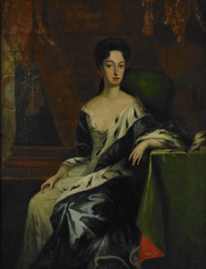 Retrato de la Princesa Hedvig Sofia de Suecia, Duquesa de Holstein-Gottorp 1681-1708 de David Krafft von