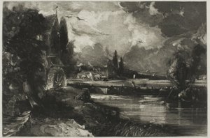 Un molino, de English Landscape