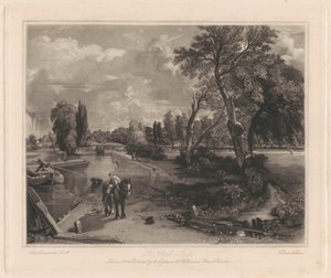 Molino de Flatford de David Lucas