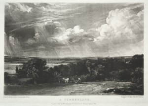 Varios temas de paisaje, característicos del paisaje inglés...Un verano, 1831