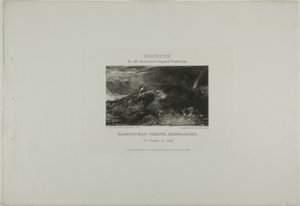 Viñeta del Paisaje inglés del Sr. Constable. Hampstead Heath Middlesex. Ut Umbra sic Vita de David Lucas