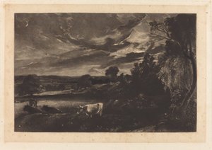 Tarde de verano de David Lucas after John Constable