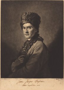 Jean Jacques Rousseau de David Martin after Allan Ramsay