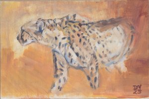 Chita, 2021 (óleo sobre lienzo) de David Mayer