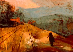 Calles rojas, 2017 (pintura)