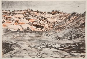A Quarry new Mouquet Farm, ilustración de 