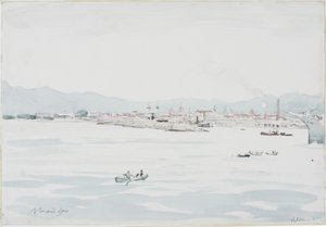 Palermo (lápiz y acuarela sobre papel)