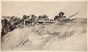 Soldados galeses, ilustración de 