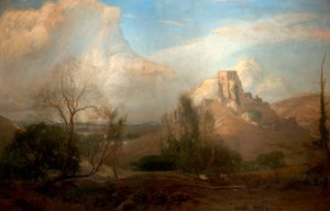 Mucho Después, Castillo de Corfe, Dorset, 1894 de David Murray