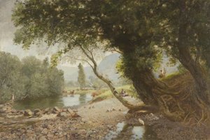 La Hiedra, El Roble y El Árbol de Abedul, Bettws-y-Coed de David Murray