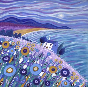 Clifftop Cottage, 2013 (acrílico sobre lienzo)