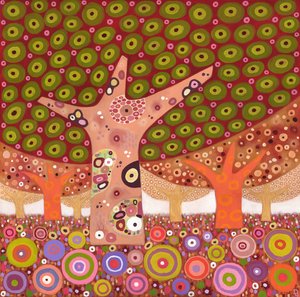 Frogspawn trees, 2010 (acrílico sobre lienzo)