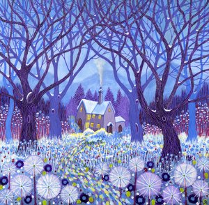 Winterlands, 2012 (acrílico sobre lienzo) de David Newton