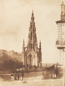 Edimburgo. El Monumento a Scott, 1843-47