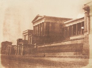 Antigua Escuela Real, Calton Hill, Edimburgo. Creadores: David Octavius Hill, Robert Adamson, Hill & Adamson de Hill and Adamson