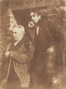 Rev. Miller y su hijo Rev. Samuel Miller, 1843-1847 de Hill and Adamson