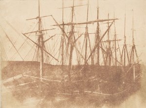 St. Andrews. Barcos en el puerto, 1843-47 de Hill and Adamson