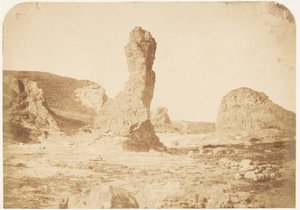 San Andrés. La Roca del Huso, 1843-47 de Hill and Adamson