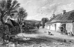 Cabaña de Burn, ilustración de 