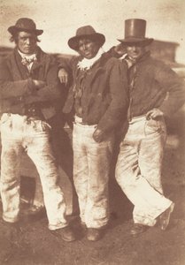 Alexander Rutherford, William Ramsay y John Linton de David Octavius Hill and Robert Adamson