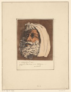 Cabeza de un anciano de David Pièrre Giottino Humbert de Superville