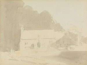 Una iglesia rural de David Roberts