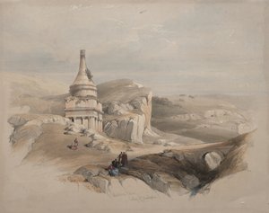 La columna de Absalón, valle de Josafat de David Roberts