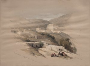 Iglesia cristiana de San Jorge en Ludd, antigua Lydda, 1839 de David Roberts