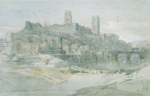 Durham, 1836 de David Roberts
