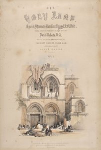Entrada al Santo Sepulcro, Jerusalén
