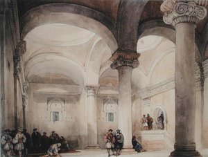 Interior de una mezquita, c.1835