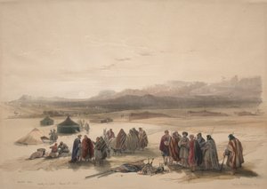 Monte Seir Wady el Chor de David Roberts