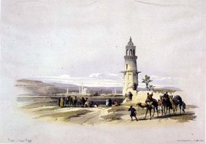 Sioul, Alto Egipto, de "Egipto y Nubia", Vol.1 de David Roberts