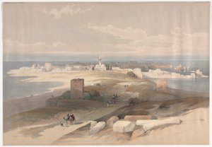 Sur o Tsor, Tiro Antiguo desde el Istmo, 1839
