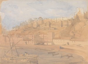 La Alcazaba vista desde el Mole, Málaga