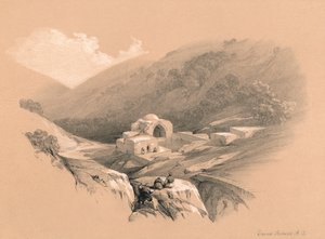 La Fuente de Job, 1855 de David Roberts