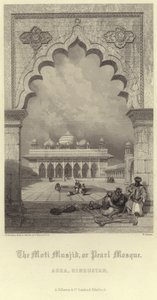La Moti Musjid en Agra de David Roberts