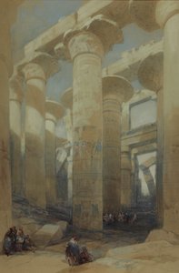Templo de Karnak de David Roberts