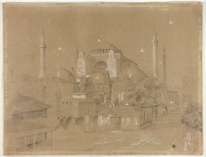 Vista de Constantinopla de David Roberts