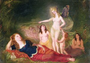 Sueño de una noche de verano, 1840 de David Scott