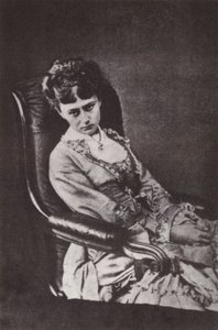 Fotografía de Alice Liddell (foto en blanco y negro)