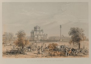 El Palacio Dil Khoosha y la Martiniere de David Scott Lieutenant Colonel (after) Dodgson