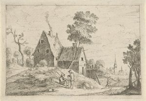 paisaje con una casa de David Teniers (II)