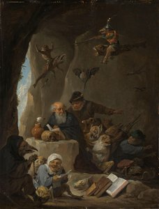 La tentación de San Antonio de David Teniers (II)