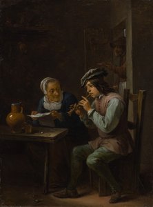 El flautista, 1635-40