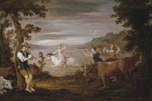 El rapto de Europa de David Teniers II