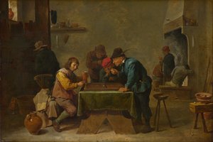 Jugadores de backgammon